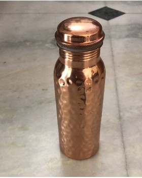 Hammered Copper Bottle